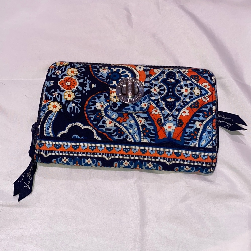 Vera Bradley Turnlock Wallet (Marrakesh)